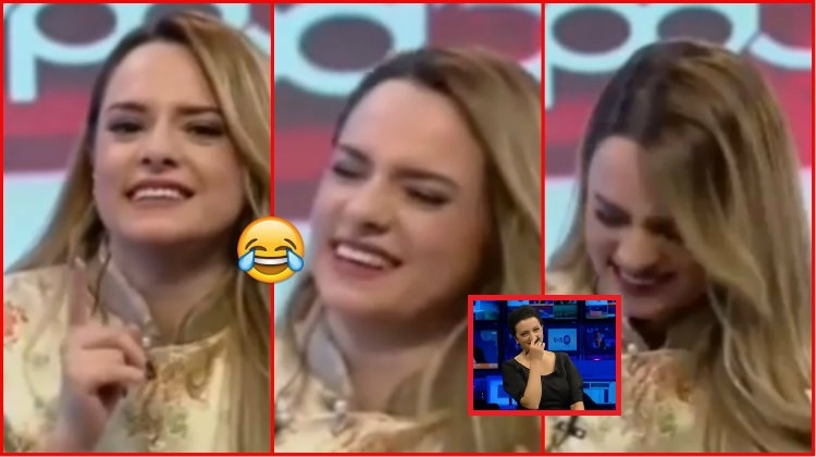 Pas Pranvera Borakaj, një tjetër moderatore shqiptare nuk mban dot veten, shpërthen LIVE në të qeshura, ja arsyeja! [VIDEO]