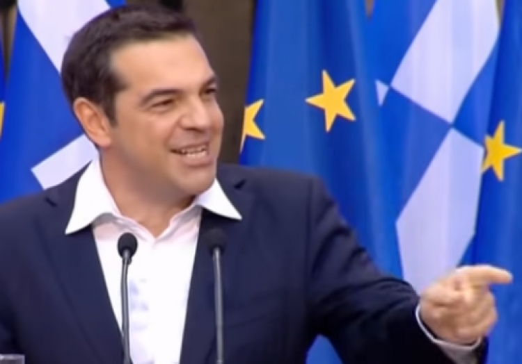 Një premtim i çuditshëm i kryeministrit, Greqia del nga kriza,  por shihni ç’bën Tsipras  [VIDEO]