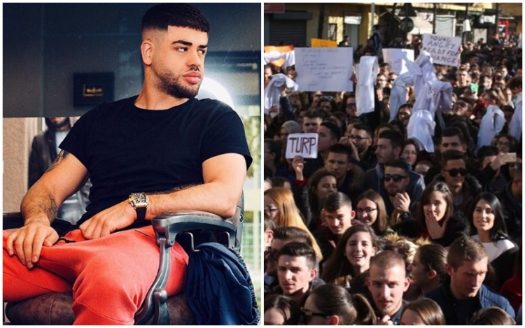 Noizy reagon sërish për PROTESTËN: Çfarë do arrijmë, kur s’ia doli Luli me 6 muaj çadër... [FOTO]