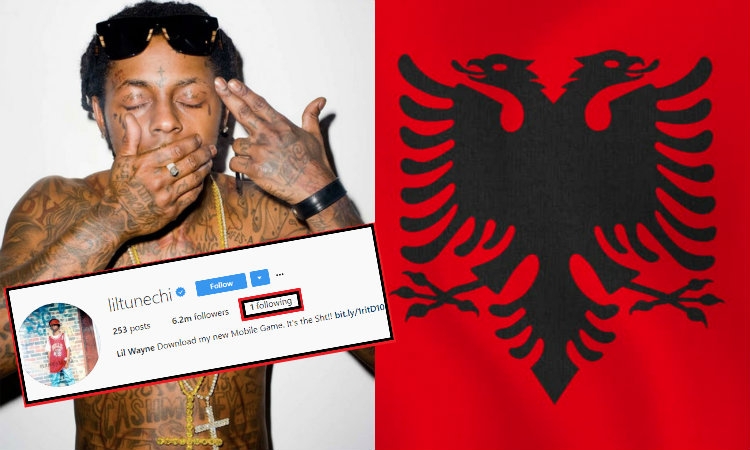Nuk do ta besoni, Lil Wayne ndjek në Instagram vetëm një shqiptare [FOTO]