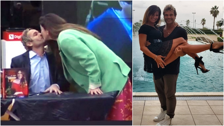 Puthi në buzë Arjolën, gruaja e Ilir Shaqirit reagon menjëherë në emision dhe HABIT me deklaratën e saj!