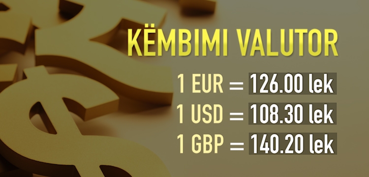 Këmbimi valutor 9 shtator 2018