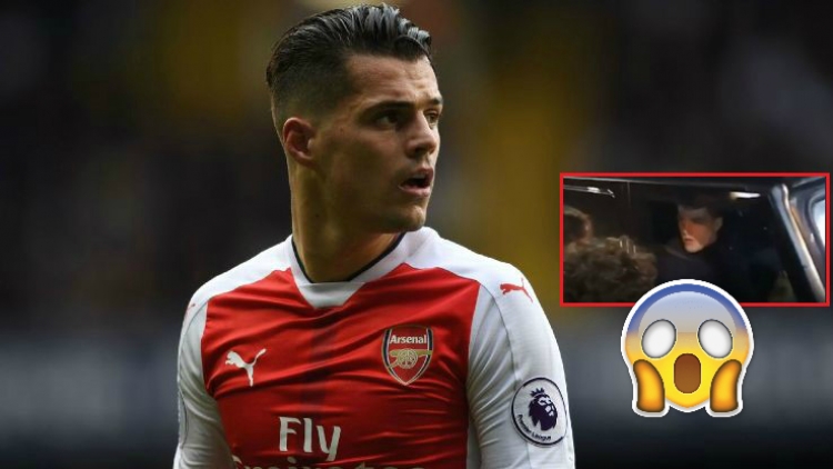 Granit Xhakën e ‘’tradhëtojnë’’ nervat, ja veprimi ''ofendues'' kundrejt tifozëve të Arsenal që po bën bujë nëpër mediat e huaja