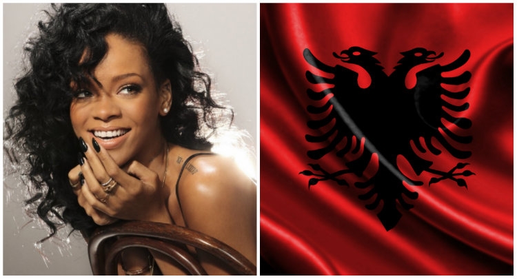 Rihanna krah për krah me futbollistin shqiptar: Më solle fat [FOTO]