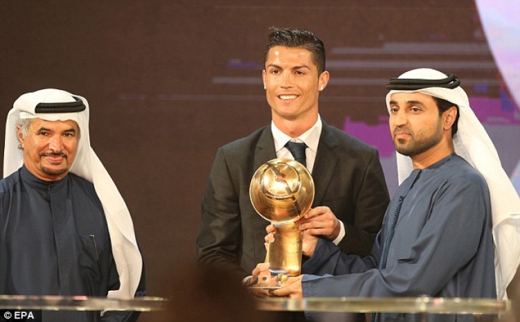 Ronaldo nuk ndalet, fiton edhe një çmim për vitin 2016