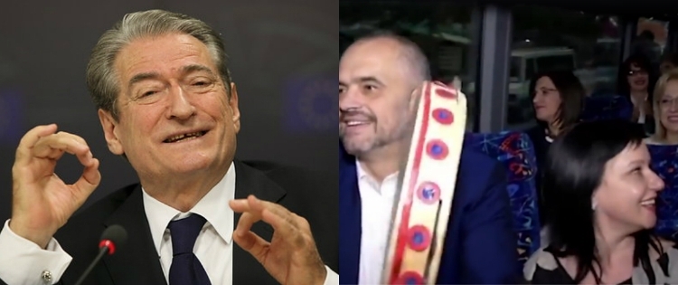 Berisha ironizon Ramën në maksimum, e përshëndet me këngën: Edi Rama kokrra e ... [VIDEO]