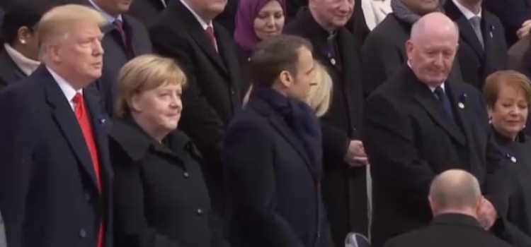 Liderët botëror mblidhen në Francë, Macron flet për paqe, Putin i tregon gishtin Trump [VIDEO]
