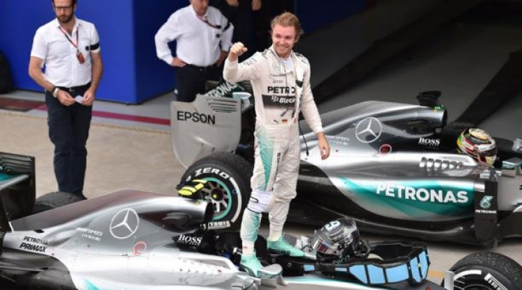 Nico Rosberg, kampioni i ri i Formulës 1