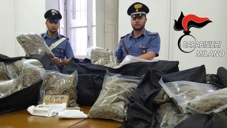 Itali/ Sekuestrohen 160kg marijuanë,në pranga 2 shtetas shqiptarë