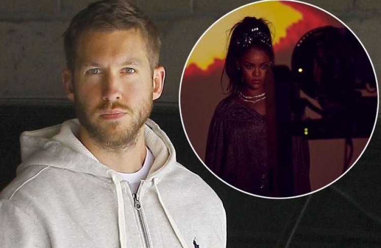 Calvin Harris lë pas ndarjen nga Taylor Swift, i kthehet punës me RiRi-n [FOTO/VIDEO]