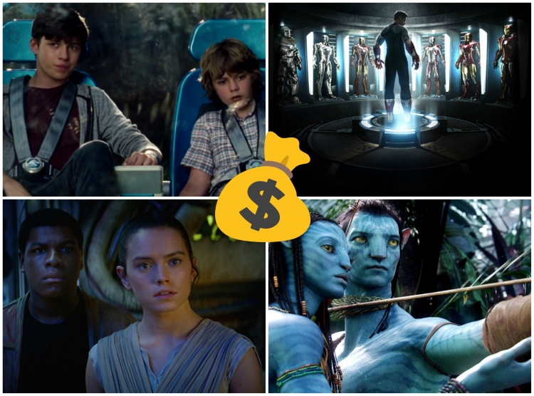 Kush janë 15 filmat që kanë sjellë më shumë fitime në histori?
