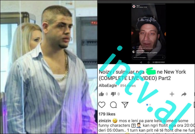 Noizy i sulmuar nga TBA në New York? Reperi shqiptar reagon keq dhe e fshin postimin, por ua tregojmë ne [FOTO]