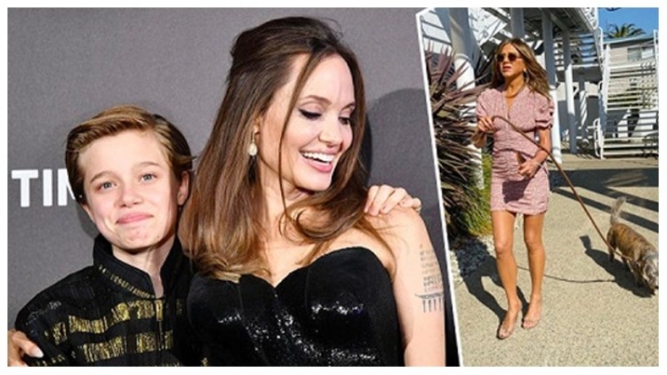 Upsss! Vajza e Brad Pitt dhe Angelina Jolie dëshiron të thërrasë Jennifer Aniston 'MAMA'