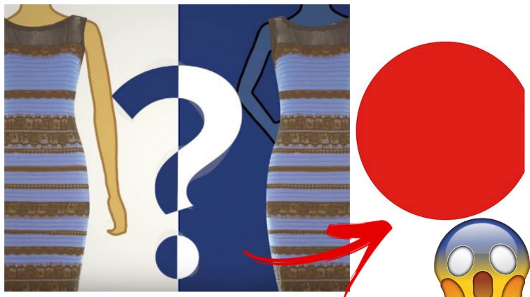 Fustani blu është harruar me kohë! Tani ky rrethi kuq po çmend internetin! Të gjithë shohin gjëra të ndryshme! Po ju?