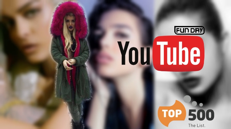 4 këngët e këtyre shqiptarëve pjesë e 500 klipeve më të klikuara në YouTube. Era Istrefi e #3 [VIDEO]