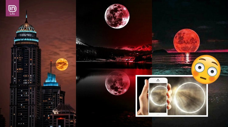 U alarmuan të gjithë por shihni spektaklin e “Hënës së përgjakur” nëpër botë [FOTO]