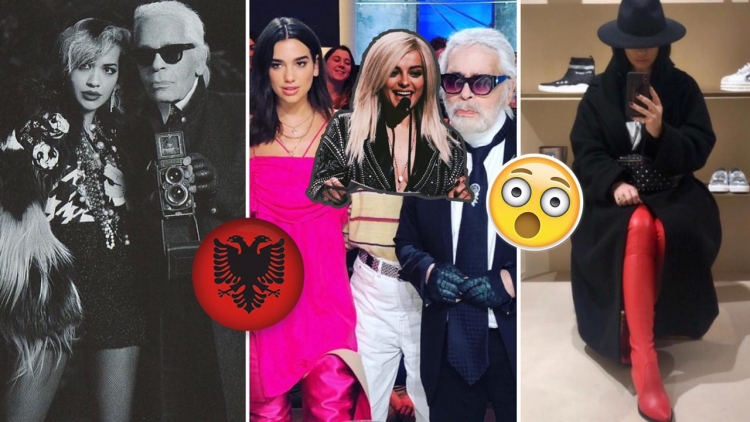 As Beben, as Ritën dhe as Duan! Karl Lagerfeld ndiqte VETËM 184 ndjekës në Instagram, mes tyre vetëm këtë këngëtare SHQIPTARE! E zbuloni këtu! [FOTO]