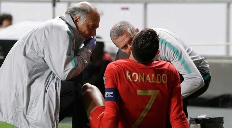 Ronaldo dëmtohet gjatë Portugali – Serbi, por ka një mesazh për të gjithë tifozët e shqetësuar juventinë