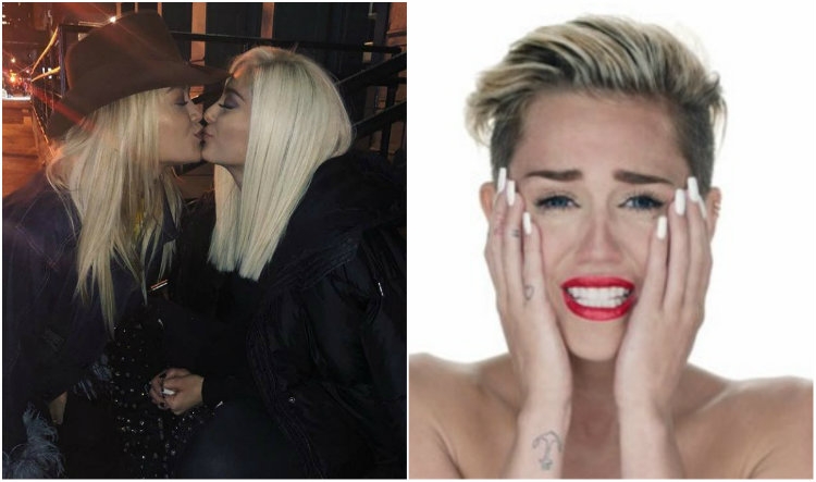 Rita Ora dhe Bebe Rexha u puthën në buzë, do habiteni me reagimin e Miley Cyrus [FOTO]
