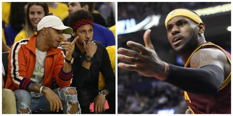Shihni si reagon Neymar kur LeBron James bën një zhytje spektakolare! [VIDEO]