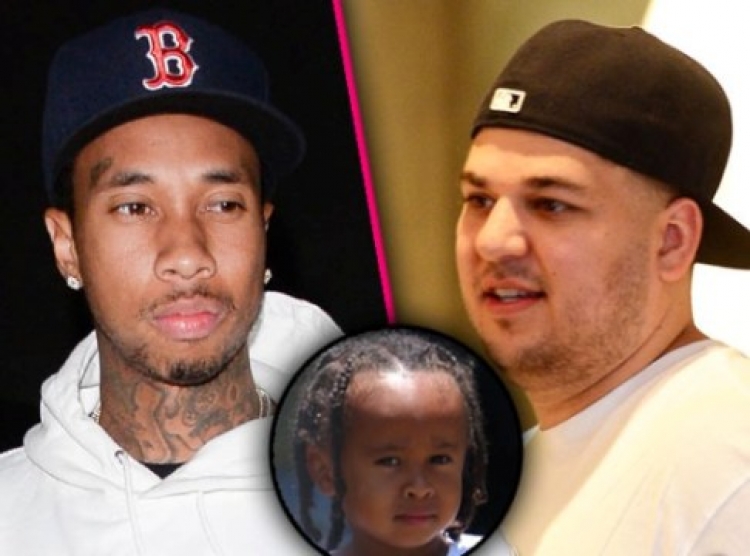 Shpallet luftë!  Rob Kardashian lufton me Tyga-n për kujdestarinë e Cairo-s? [FOTO]