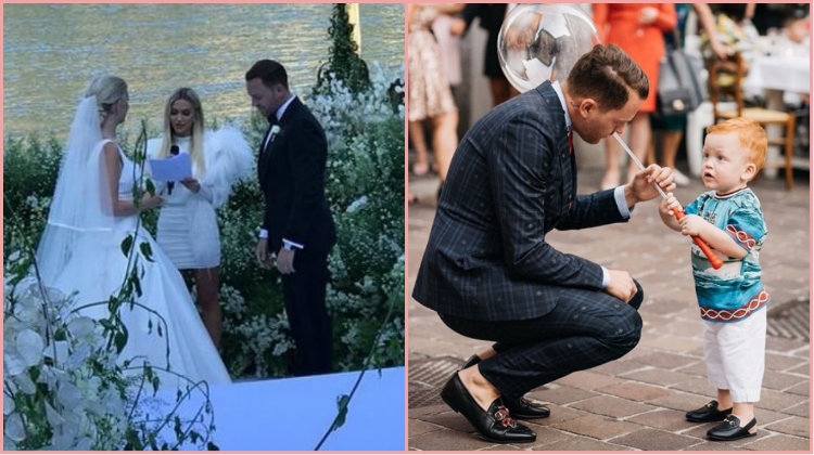 U dashuruam të gjithë me foton e Ledionit dhe vogëlushit London në dasmën e Sarës, por zbuloni sa kanë kushtuar këpucët e tyre! [FOTO]