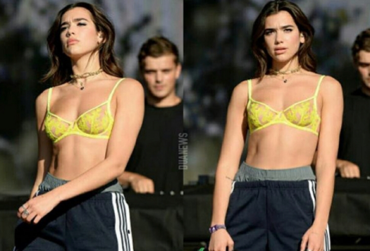 Dua Lipa kapet mat, puthet në buzë me këtë femër [FOTO/VIDEO]