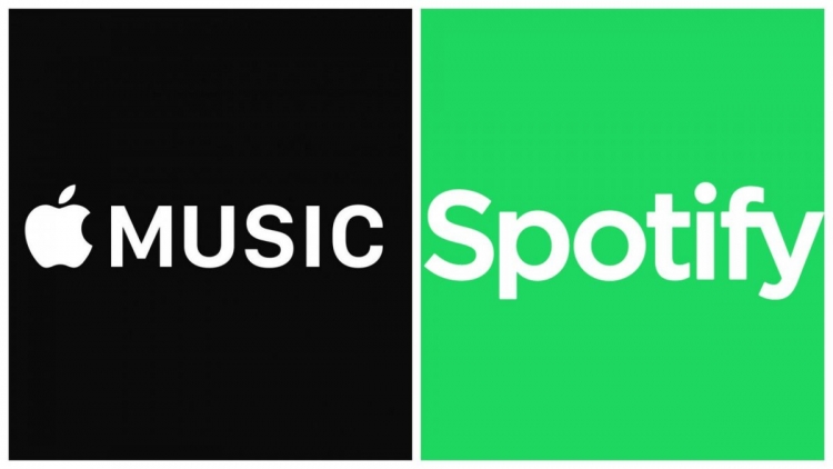 Apple Music trondit Spotify
