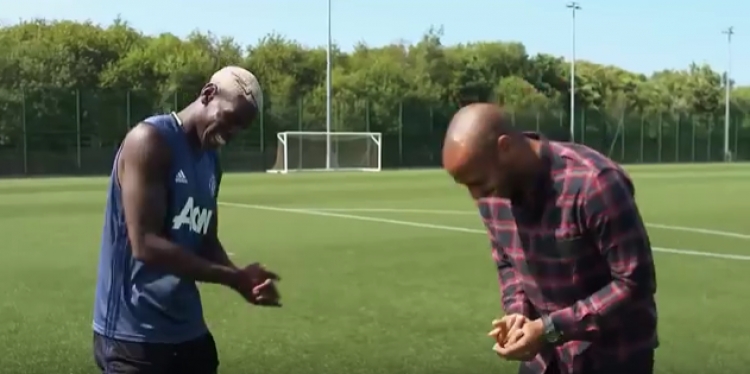 Ja si Paul Pogba e imiton më së miri Zlatan Ibrahimovic [VIDEO]