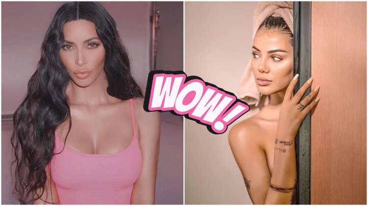 Po ju e keni parë? Kjo vajzë po i çmend të gjithë! Nëse Morena Taraku dhe Kim Kardashian do të kishin një vajzë, do dukej si kjo modele shqiptare [FOTO]