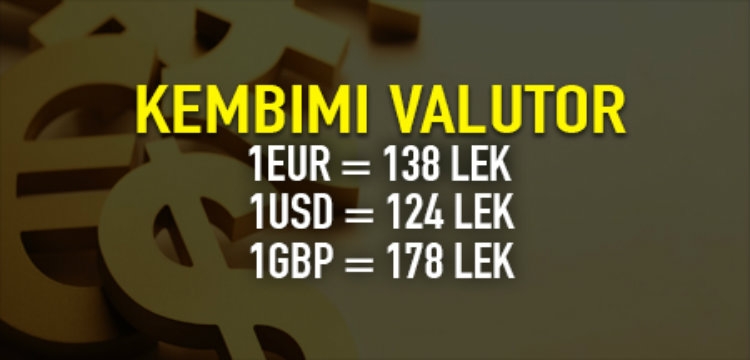 Këmbimi Valutor 24 Shkurt 2016