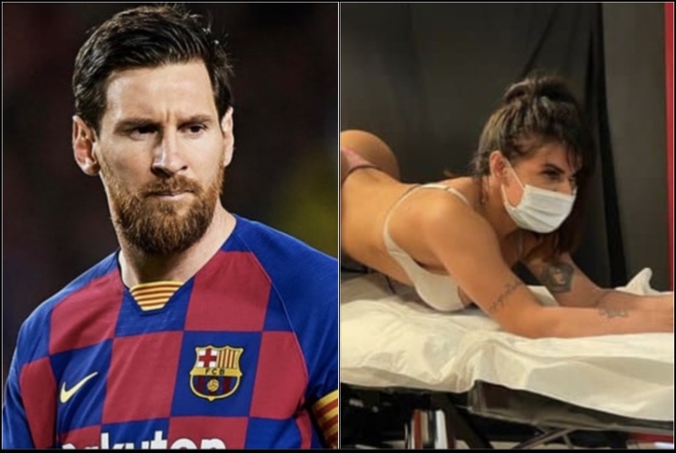 E “çmendur” pas Messit! Miss-i i njohur bën fytyrën e futbollistit tatuazh në pjesën intime!