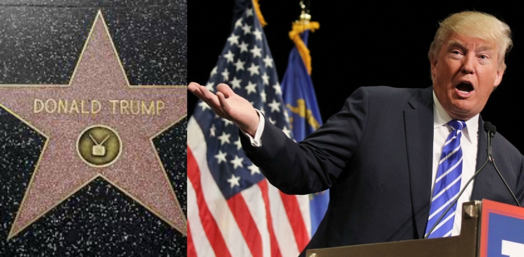 Ja si ylli i Donald Trump në “Walk of Fame” ofendohet në  mënyra të ndryshme nga qytetarët... [FOTO]