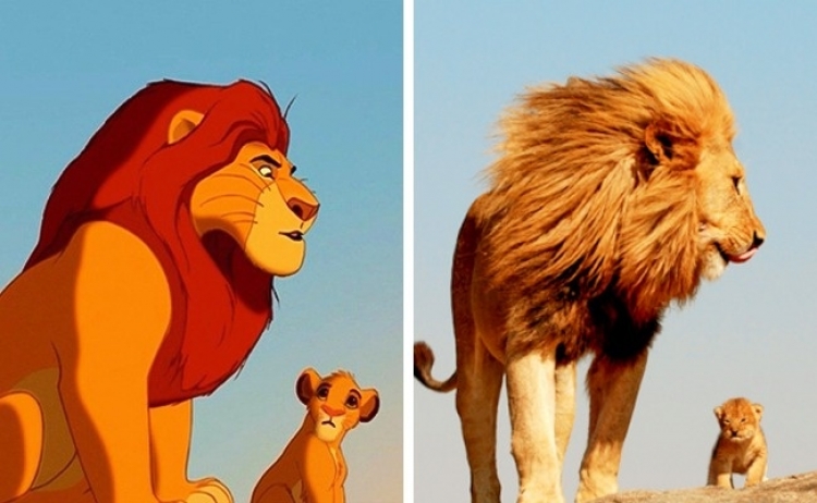 E pabesueshme! Këto foto reale të kafshëve  janë kopje të karaktereve më të preferuar të filmave të animuar  [FOTO]