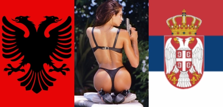 Media serbe provokon sërish, vendos femra 'nudo’ pranë lajmit për Skënderbeun [FOTO]