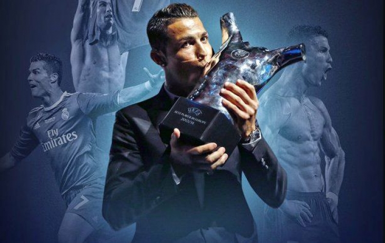 Cristiano Ronaldo shpallet futbollisti i vitit nga UEFA