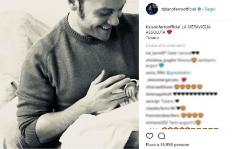 Ishte deklaruar gay, Tiziano Ferro bëhet baba???