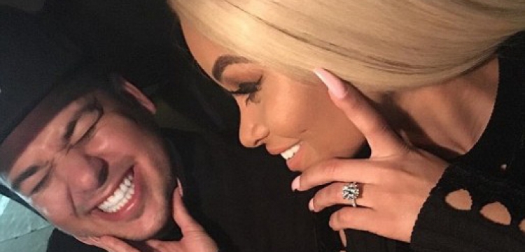 Rob Kardashian dhe Blac Chyna e bëjnë zyrtare