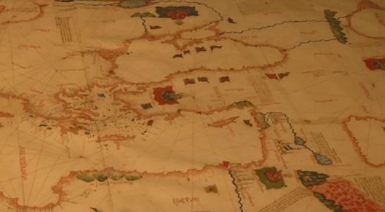 Zbulohet harta më e vjetër detare e kohës së Skënderbeut. Ja ku po ekspozohet…[FOTO]