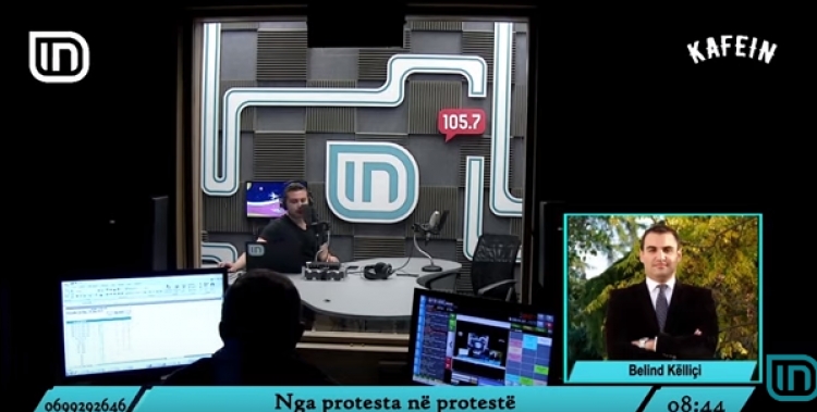 KafeIN/Kreu i FRPD, Belind Këlliçi: Ju tregoj kush e inskenoi dhunën tek protesta e studentëve[VIDEO]