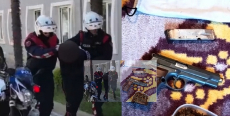 E denoncojnë qytetarët, pranga 28-vjeçarit që shpërndante drogë në Vlorë [VIDEO]
