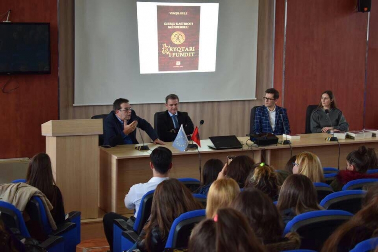 Promovohet libri kushtuar Gjergj Kastriot Skëndërbe, Virgjil Kule: Një rrëfim me pasion e objektivitet