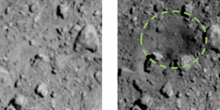 Japonezë krijojnë kraterin e parë artificial të një asteroidi