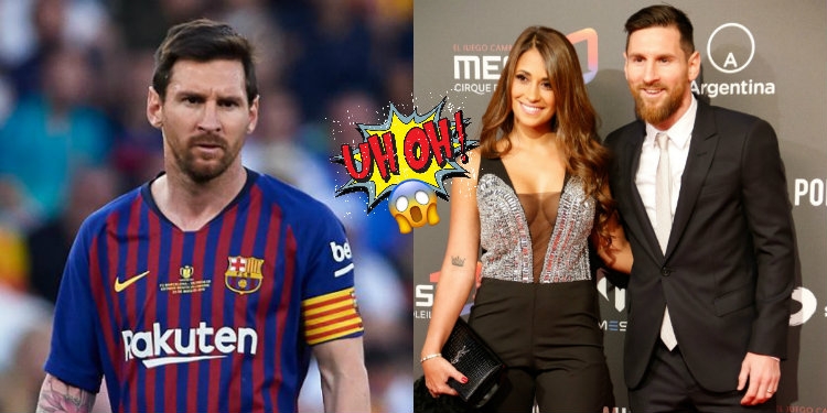 Video që po bën xhiron e rrjetit! I parezistueshëm, Messi i fut duart bashkëshortes në publik [VIDEO]
