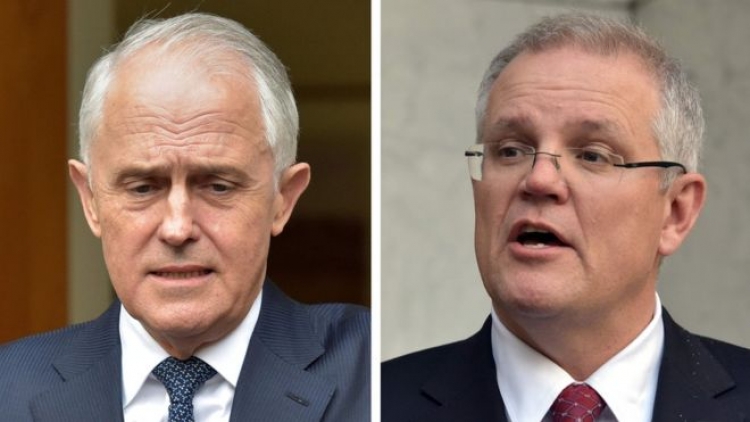 Largohet Malcolm Turnbull/ Scott Morrison Kryeministri i ri australian