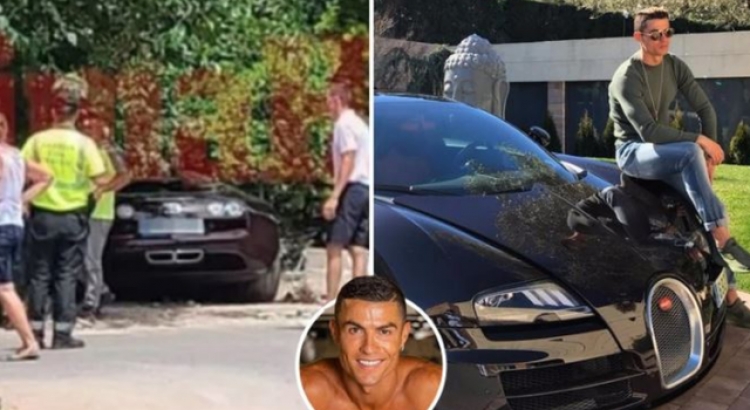 Aksidentohet Bugatti i Cristiano Ronaldo në Mallorca