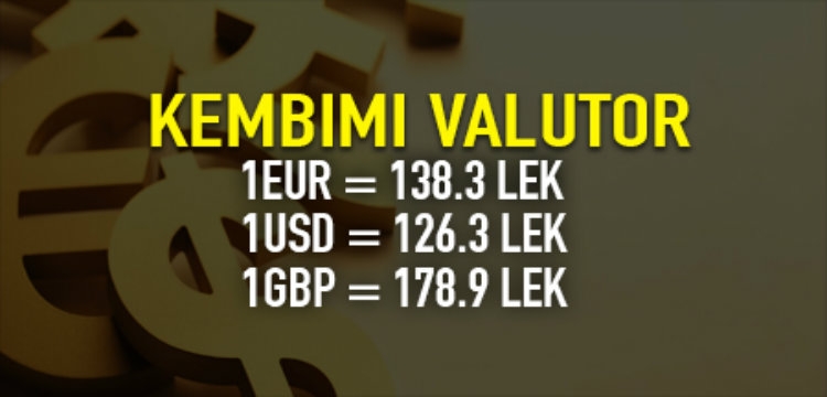 Këmbimi Valutor 10 Mars 2016