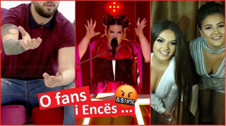 Krahasoi Encën me ‘vajzën-pulë’ që fitoi Eurovizionin, mikesha e ngushtë i kthehet këngëtarit shqiptar: Topolak, më dëgjo pak ... [FOTO]