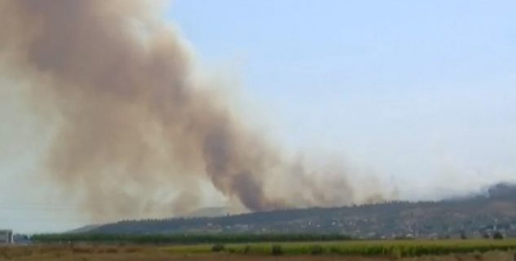 Lushnjë. Emergjencat dërgojnë helikopterë për shuarjen e zjarrit që rrezikon Ardenicën