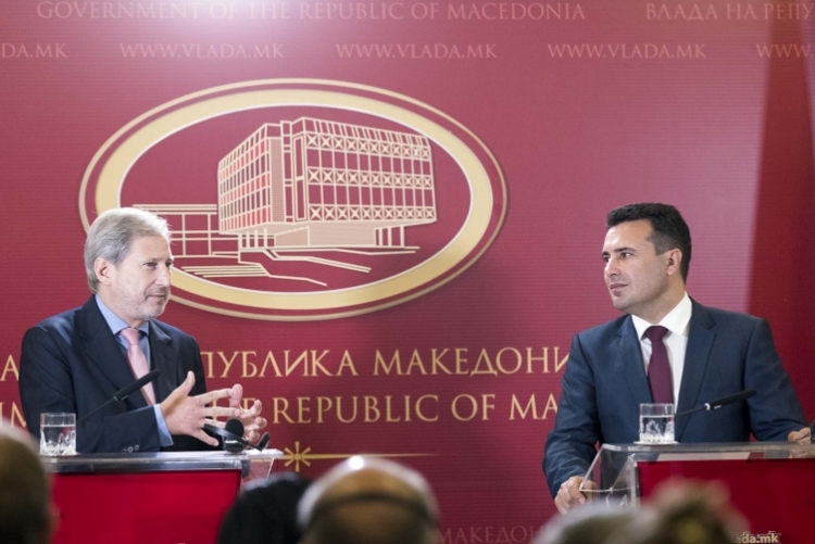 Hahn: Integrimi për Maqedoninë kërkon bashkim kombëtar dhe konsensus